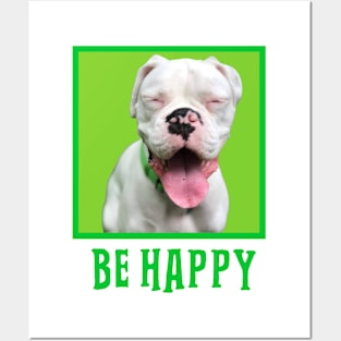 Be Happy Posters and Art